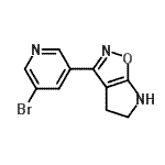 CAS 登录号：603067-87-4， 3-(5-溴-3-吡啶基)-5,6-二氢-4H-吡咯并[3,2-d][1,2]恶唑