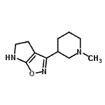 CAS 登录号：603068-00-4， 3-(1-甲基-3-哌啶基)-5,6-二氢-4H-吡咯并[3,2-d][1,2]恶唑