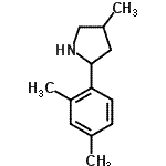 CAS 登录号：603068-17-3， 2-(2,4-二甲基苯基)-4-甲基吡咯烷