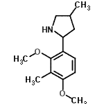 CAS#: 603068-95-7, 2-(2,4-Dimethoxy-3-methylphenyl)-4-methylpyrrolidine
