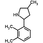 CAS 登录号：603089-83-4， 2-(2,3-二甲基苯基)-4-甲基吡咯烷