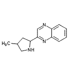 CAS#: 603089-98-1, 2-(4-Methyl-2-pyrrolidinyl)quinoxaline