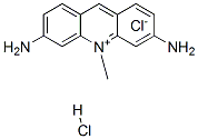 CAS 登录号:6034-59-9, 3,6-二氨基-10-甲基吖啶鎓氯化物单盐酸盐