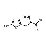 CAS 登录号：603940-91-6， 3-(5-溴-2-噻吩基)丙氨酸