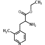 CAS 登录号：603945-36-4， 乙基3-(3-甲基-4-吡啶基)丙氨酸酯
