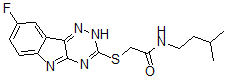 CAS#: 603948-07-8, 2-[(8-Fluoro-2H-1,2,4-Triazino[5,6-b]Indol-3-Yl)Thio]-N-(3-Methylbutyl)-Acetamide