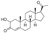 CAS#: 604-28-4, 2-Hydroxy-4-Pregnene-3,20-Dione