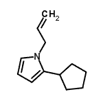 CAS 登录号：60444-09-9， 1-烯丙基-2-环戊基-1H-吡咯