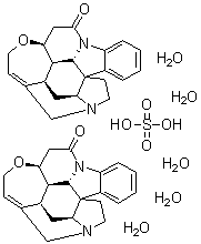 CAS#: 60491-10-3, Strychnine Sulfate Pentahydrate