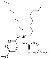CAS 登录号：60494-19-1， (Z,Z)-8,8-二辛基-3,6,10-三氧代-2,7,9-三氧杂-8-锡杂十三碳-4,11-二烯-13-酸甲酯