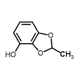 CAS 登录号：6052-85-3， 2-甲基-1,3-苯并二氧戊环-4-醇