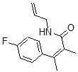 CAS 登录号：60548-48-3， (Z)-N-烯丙基-alpha,beta-二甲基-4-氟肉桂酰胺