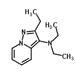 CAS 登录号：605672-83-1， N,N,2-三乙基吡唑并[1,5-a]吡啶-3-胺