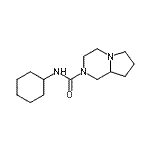 CAS 登录号：606133-05-5， N-环己基六氢吡咯并[1,2-a]吡嗪-2(1H)-甲酰胺