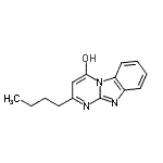CAS 登录号：606135-92-6， 2-丁基嘧啶并[1,2-a]苯并咪唑-4-醇