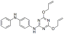 CAS 登录号：60640-92-8， N-[4,6-二(烯丙氧基)-1,3,5-三嗪-2-基]-N'-苯基苯-1,4-二胺