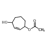CAS 登录号：606490-58-8， 4-羟基-2-环庚烯-1-基乙酸酯