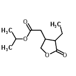 CAS 登录号：606494-78-4， 异丙基(4-乙基-5-氧代四氢-3-呋喃基)乙酸酯