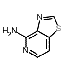 CAS 登录号：607366-44-9， [1,3]噻唑并[4,5-c]吡啶-4-胺