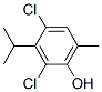 CAS 登录号：60741-51-7， 2,4-二氯-6-甲基-3-(1-甲基乙基)苯酚