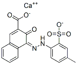 CAS 登录号：60748-28-9， (4Z)-4-[(4-甲基-2-磺酸-苯基)亚肼基]-3-氧代-萘-2-羧酸钙