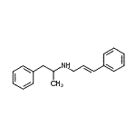 CAS 登录号：60753-49-3， (2E)-3-苯基-N-(1-苯基-2-丙基)-2-丙烯-1-胺