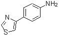 CAS 登录号：60759-10-6， 4-(1,3-噻唑-4-基)苯胺