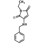 CAS 登录号：607692-36-4， 3-(苄基氨基)-1-乙基-1H-吡咯-2,5-二酮