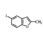CAS 登录号：60770-68-5， 5-碘-2-甲基-1-苯并呋喃