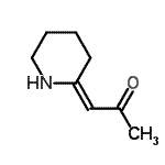 CAS 登录号：60807-16-1， (1E)-1-(2-哌啶基亚基)丙酮