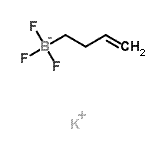 CAS 登录号：608140-67-6， 钾3-丁烯-1-基(三氟)硼酸酯(1-)