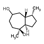 CAS 登录号：608517-28-8， (1R,3aR,4S,8aR)-1,4-二甲基癸氢-4,7-薁二醇