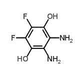 CAS 登录号：609343-33-1， 2,3-二氨基-5,6-二氟-1,4-苯二酚