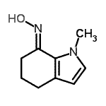 CAS 登录号：609368-67-4， (7E)-N-羟基-1-甲基-1,4,5,6-四氢-7H-吲哚-7-亚胺