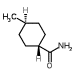 CAS 登录号：60940-94-5， 4-甲基环己烷-1-甲酰胺