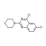 CAS 登录号：60973-44-6， 4,6-二氯-2-(4-吗啉基)喹唑啉