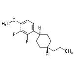 CAS 登录号：609779-51-3， 2,3-二氟-1-甲氧基-4-(4-丙基环己基)苯