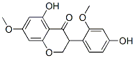 CAS#: 61020-70-0, 2,3-Dihydro-5-Hydroxy-3-(4-Hydroxy-2-Methoxyphenyl)-7-Methoxy-4H-1-Benzopyran-4-One