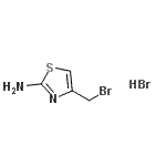 CAS 登录号：610278-79-0， 4-(溴甲基)-1,3-噻唑-2-胺氢溴酸盐(1:1)
