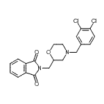 CAS 登录号：610305-43-6， 2-{[4-(3,4-二氯苄基)-2-吗啉基]甲基}-1H-异吲哚-1,3(2H)-二酮