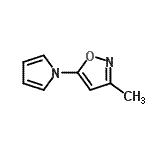 CAS 登录号：610311-52-9， 3-甲基-5-(1H-吡咯-1-基)-1,2-恶唑