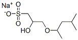 CAS#: 61048-75-7, Sodium 3-(1,3-Dimethylbutoxy)-2-Hydroxypropanesulphonate