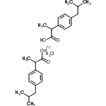 CAS#: 61054-06-6, 2-(4-Isobutylphenyl)Propanoic Acid - Aluminium Hydrate (2:1:1)