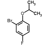 CAS 登录号：610797-49-4， 2-溴-4-氟-1-异丙氧基苯