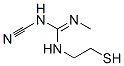 CAS 登录号：61085-25-4， N-氰基-N'-(2-巯基乙基)-N''-甲基胍