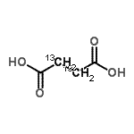 CAS#: 61128-08-3, (2,3-<Sup>13</Sup>C<Sub>2</Sub>)Butanedioic Acid
