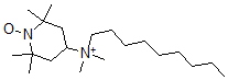 CAS 登录号:61165-80-8, 4-(N,N-二甲基-N-壬基)铵-2,2,6,6-四甲基哌啶-1-氧基