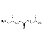 CAS 登录号：612047-50-4， N-丙酰基甘氨酰甘氨酸