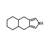 CAS 登录号：612096-58-9， 4,4a,5,6,7,8,8a,9-八氢-2H-苯并[f]异吲哚