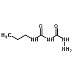 CAS 登录号：6121-35-3， N-(丙基氨基甲酰)氨基甲酰肼